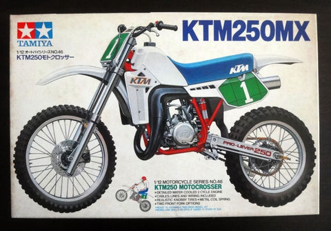 カレドモデル MS035 1/12 KTM250MX オフロードオートバイ模型+フィギュア デカール 14051 (タミヤ用)