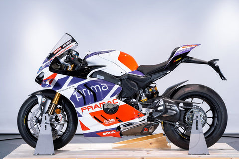 カレドモデル MS038 1/12 ドゥカティ V4 プラマック for マルティン89  奔馬デカール 14140 (タミヤ用)