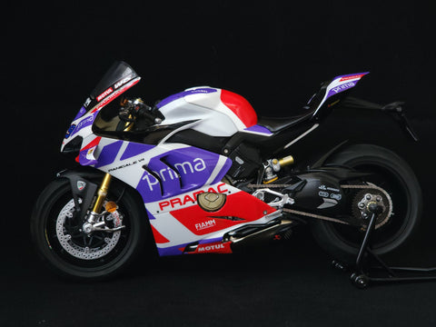 カレドモデル MS038 1/12 ドゥカティ V4 プラマック for マルティン89  奔馬デカール 14140 (タミヤ用)