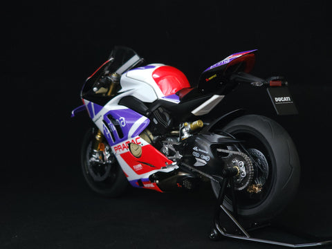 カレドモデル MS038 1/12 ドゥカティ V4 プラマック for マルティン89  奔馬デカール 14140 (タミヤ用)