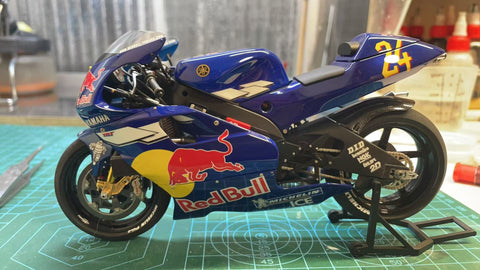カレドモデル MS045 1/12 ヤマハ レッドブル YZR500 99' オートバイモデルデカール 14076 (タミヤ用)
