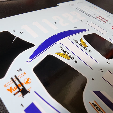 カレドモデル MS050 1/12 ホンダ RS1000 耐久レース オートバイ模型デカール 14014 (タミヤ用)