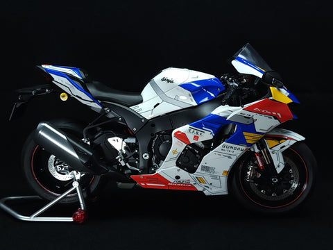 カレドモデル MS054 1/9 川崎 ZX-10R ガンダム デカール (モンモデル用)