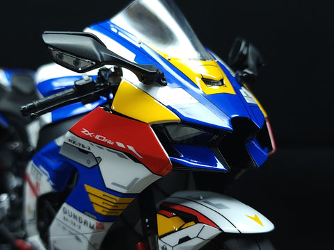 カレドモデル MS054 1/9 川崎 ZX-10R ガンダム デカール (モンモデル用)