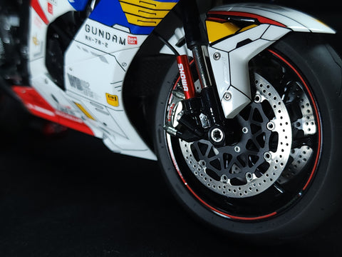 カレドモデル MS054 1/9 川崎 ZX-10R ガンダム デカール (モンモデル用)