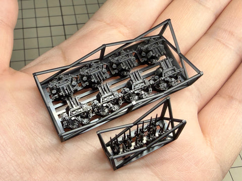 MUYIモデル G200006 1/200 ドイツ海軍 37mm SK C/30 砲 超精密3Dプリントキット（8門入り）