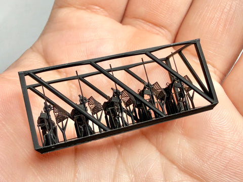 MUYIモデル G200009 1/200 ドイツ海軍 20mm C/30機関砲（射撃状態） 超精密3Dプリントキット 5個入り