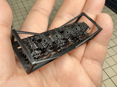MUYIモデル G200013 1/200 超精密3Dプリントキット（6個セット）