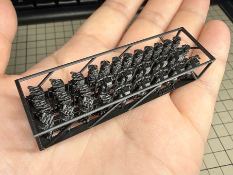 MUYIモデル G200014 1/200 ドイツ海軍 射撃管制装置 超精密3Dプリントキット（30個入り）