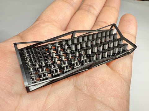 MUYIモデル G200017 1/200 ドイツ海軍 係船柱（ボラード） 超精密3Dプリントキット 88個入り