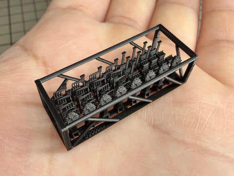 MUYIモデル G200047 1/200 ドイツ海軍 艦橋プラットフォーム用計器類 超精密3Dプリントキット（41パーツ）