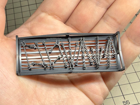 MUYIモデル G200049 1/200 ドイツ海軍 アンカーストッパー 超精密3Dプリントキット（8個入り）
