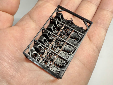 MUYIモデル G200060 1/200 ドイツ海軍 上甲板ハッチ 超精密3Dプリントキット（21パーツ）