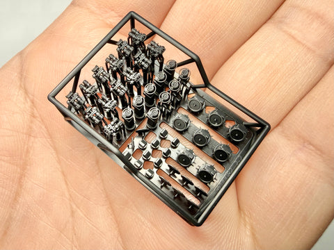MUYIモデル G200082 1/200 ドイツ海軍 戦艦ビスマルク 射撃指揮・観測装置 C（超精密3Dプリントキット・66パーツ）