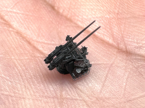MUYIモデル G350006 1/350 ドイツ海軍 37mm SK C/30 砲 超精密3Dプリントキット（8門入り）