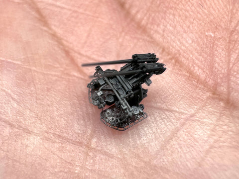 MUYIモデル G350006 1/350 ドイツ海軍 37mm SK C/30 砲 超精密3Dプリントキット（8門入り）
