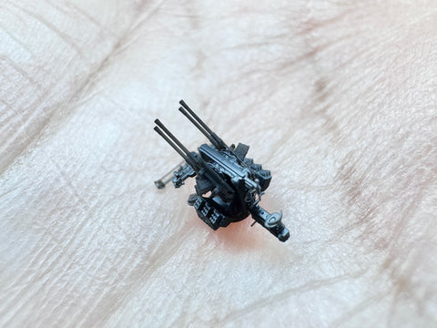 MUYIモデル G350013 1/350 ドイツ海軍 20mm C/38 (1941) 機関砲 超精密3Dプリントキット（6門入り）