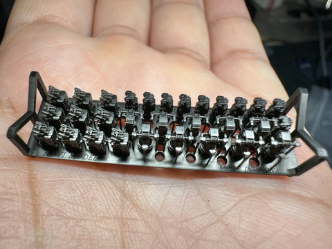 MUYIモデル G350014 1/350 ドイツ海軍 射撃管制装置 超精密3Dプリントキット（30個入り）