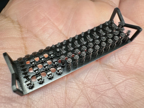 MUYIモデル G350015 1/350 ドイツ海軍 観測用装備品 超精密3Dプリントキット（80パーツ入り）