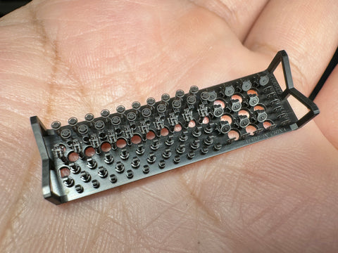 MUYIモデル G350015 1/350 ドイツ海軍 観測用装備品 超精密3Dプリントキット（80パーツ入り）
