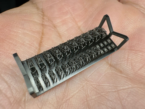 MUYIモデル G350016 1/350 ドイツ海軍 フェアリーダー 超精密3Dプリントキット（30個入り）