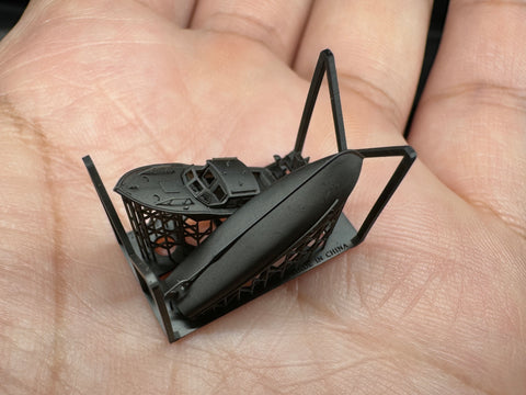 MUYIモデル G350034 1/350 ドイツ海軍 ピナース（A型） 超精密3Dプリントキット 2隻入り