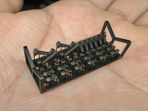 MUYIモデル G350038 1/350 ドイツ海軍 ラウドスピーカー 超精密3Dプリントキット（34パーツ）