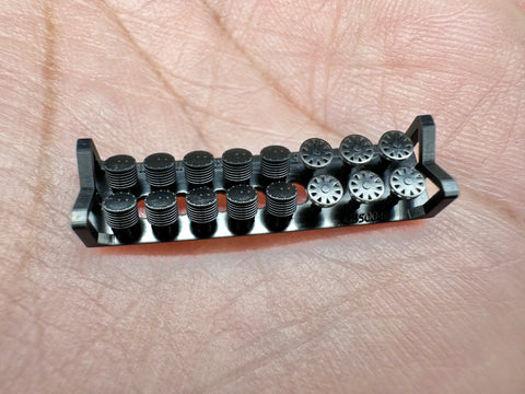 MUYIモデル G350040 1/350 ドイツ海軍 電動キャプスタン 超精密3Dプリントキット（16個入り）