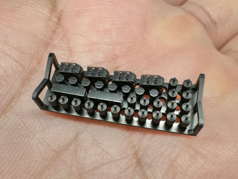 MUYIモデル G350043 1/350 ドイツ海軍 甲板用アクセサリー B（超精密3Dプリントキット・34パーツ）