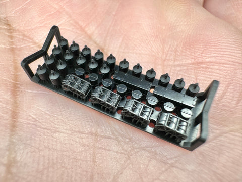 MUYIモデル G350043 1/350 ドイツ海軍 甲板用アクセサリー B（超精密3Dプリントキット・34パーツ）