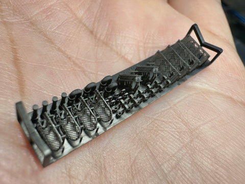 MUYIモデル G350045 1/350 トランペッター用 ドイツ海軍 甲板用アクセサリーC（超精密3Dプリントキット・36個入り）