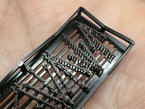 MUYIモデル G350049 1/350 ドイツ海軍 アンカーストッパー 超精密3Dプリントキット（8個入り）