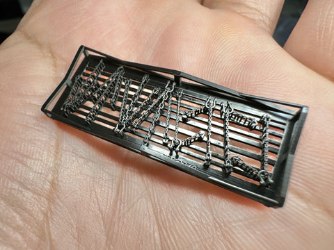 MUYIモデル G350049 1/350 ドイツ海軍 アンカーストッパー 超精密3Dプリントキット（8個入り）