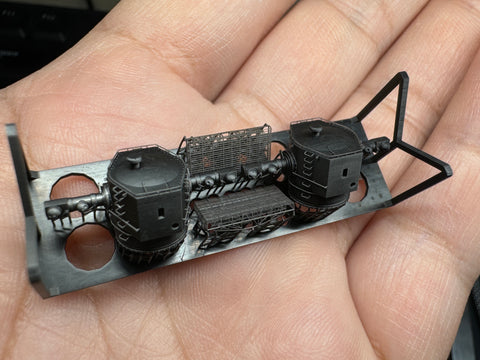 MUYIモデル G350051 1/350 ドイツ海軍 7メートル測距儀 超精密3Dプリントキット（2個入り）