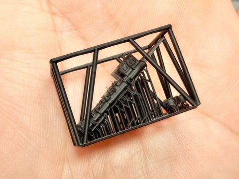 MUYIモデル G350064 1/350 ドイツ海軍 4連装魚雷発射管（分離型） 超精密3Dプリントキット 2個入り