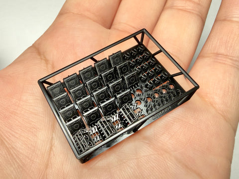 MUYIモデル G350084 1/350 ドイツ海軍 戦艦ビスマルク 救命装備品（E） 超精密3Dプリントキット（37パーツ）