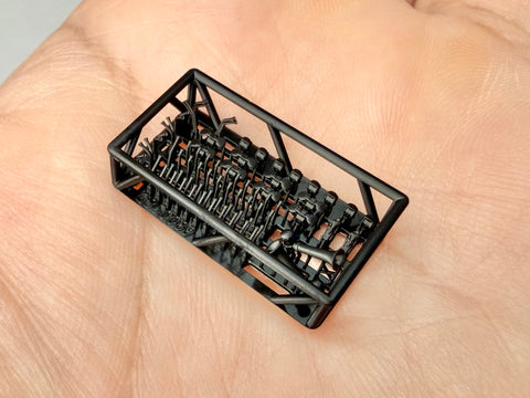 MUYIモデル G350089 1/350 ドイツ海軍 戦艦ビスマルク用 ホーン／音声伝達管（超精密3Dプリントキット・70パーツ）