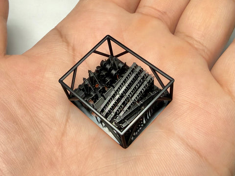 MUYIモデル G350102 1/350 トランペッター用 クリークス・マリーネ ビスマルク用装備セットW（超精密3Dプリントキット・26パーツ）