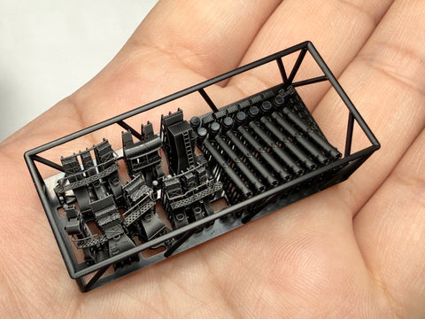 MUYIモデル G350105 1/350 トランペッター用 ドイツ海軍戦艦ビスマルク 装備品セットZ（超精密3Dプリントキット・56パーツ）