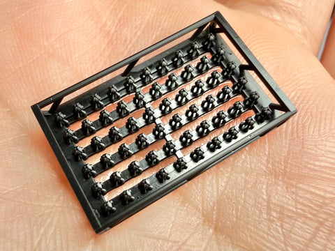 MUYIモデル R200030 1/200 海軍用汎用絶縁体 超精密3Dプリントキット（60個入り）