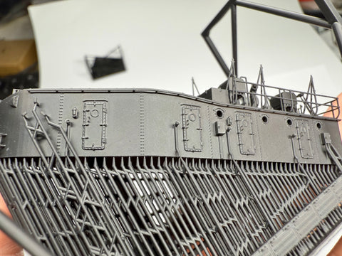 MUYIモデル R200125 1/200 日本海軍 陽炎型駆逐艦 魚雷発射管（1940年仕様） 超精密3Dプリントキット 1個入り