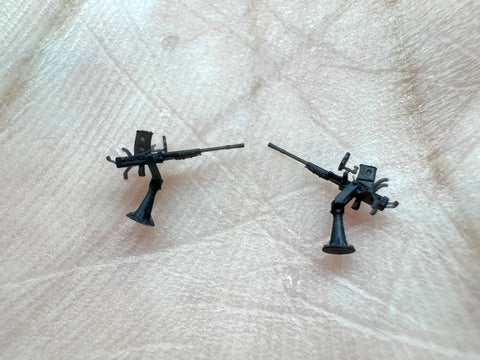 MUYIモデル R350002 1/350 日本海軍 九六式25mm機銃（射撃状態） 超精密3Dプリントキット（14挺入り）