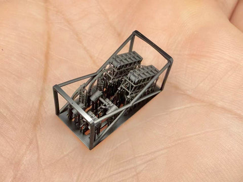MUYIモデル R350144 1/350 日本海軍 爆雷（雪風 1945） 超精密3Dプリントキット 8個入り