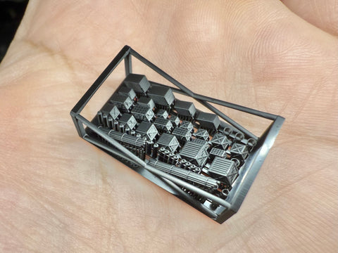 MUYIモデル R350150 1/350 WWII 艦上甲板用備品セット（超精密3Dプリントキット・47パーツ入り）