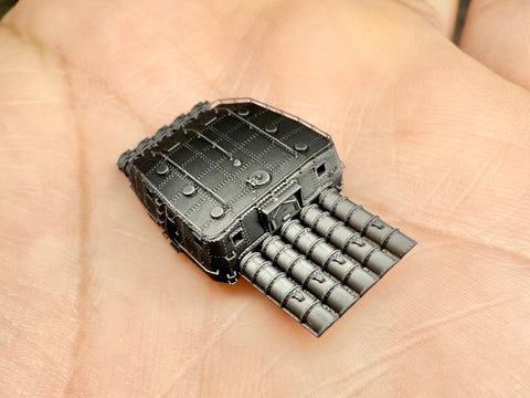 MUYIモデル R350153 1/350 日本海軍 零式五連装魚雷発射管 超精密3Dプリントキット（3基入り）