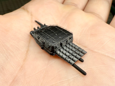 MUYIモデル R350153 1/350 日本海軍 零式五連装魚雷発射管 超精密3Dプリントキット（3基入り）