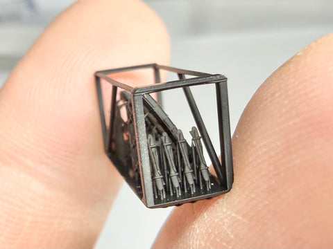MUYIモデル R350179 1/350 フジミ用 日本海軍 航空母艦「加賀」 救命いかだ（超精密3Dプリントキット・2個入り）