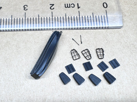 MUYIモデル R700038 1/700 日本海軍 13m輸送艇 超精密3Dプリントキット（4隻入り）