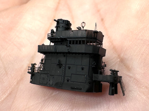 MUYIモデル R700048 1/700 「飛龍」用 艦橋 スーパーディテール3Dプリントキット 1個入り（「飛龍」用）