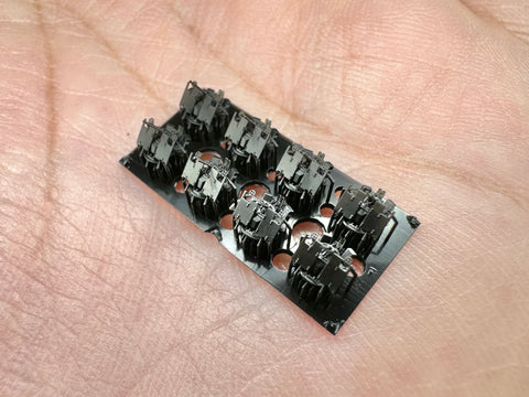 MUYIモデル R700061 1/700 日本海軍 五式40mm対空砲 超精密3Dプリントキット（8個入り）